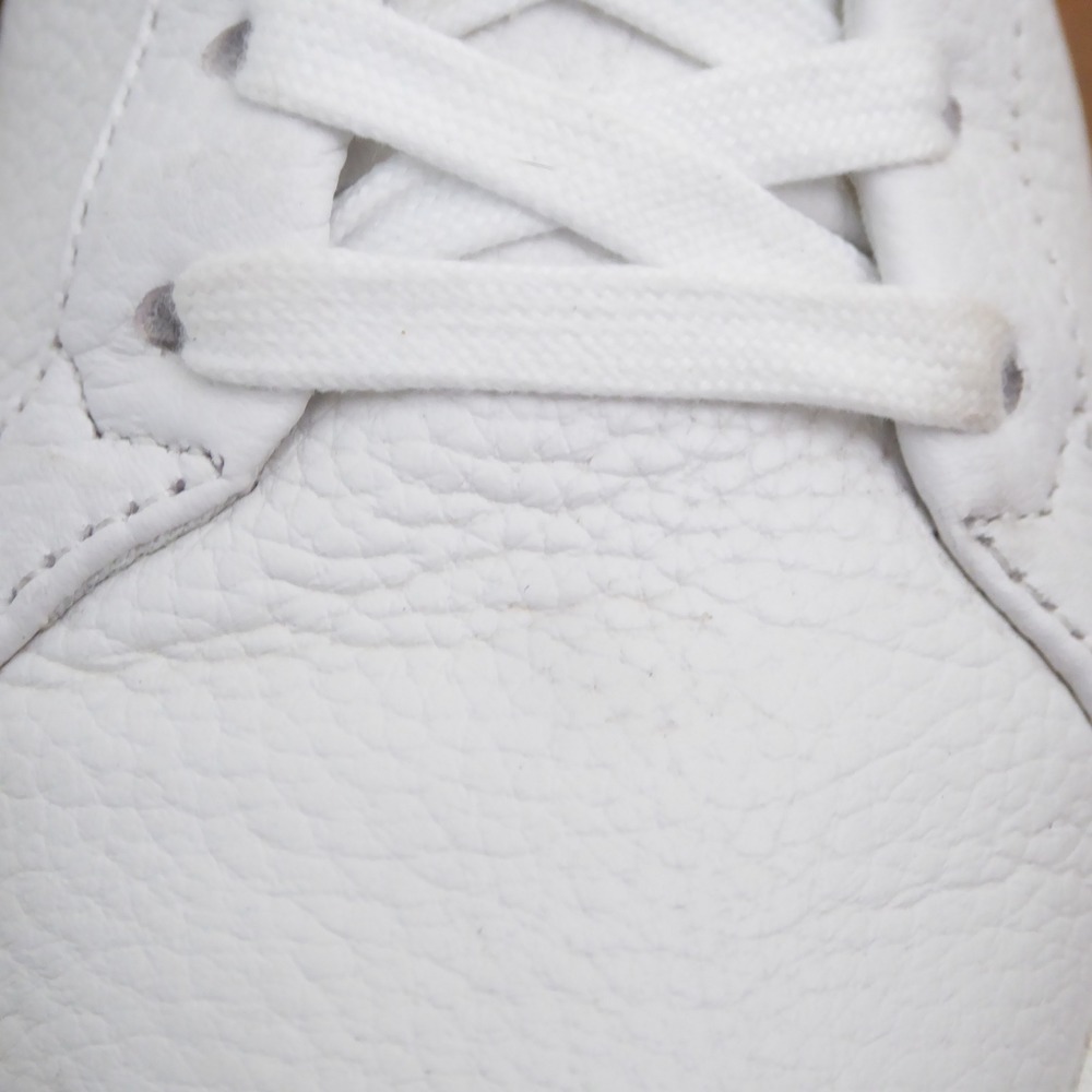 Ted Baker Womens Baily Sneakers Lace Up White Leather Webbing Stripe Size 6 - Picture 4 of 10